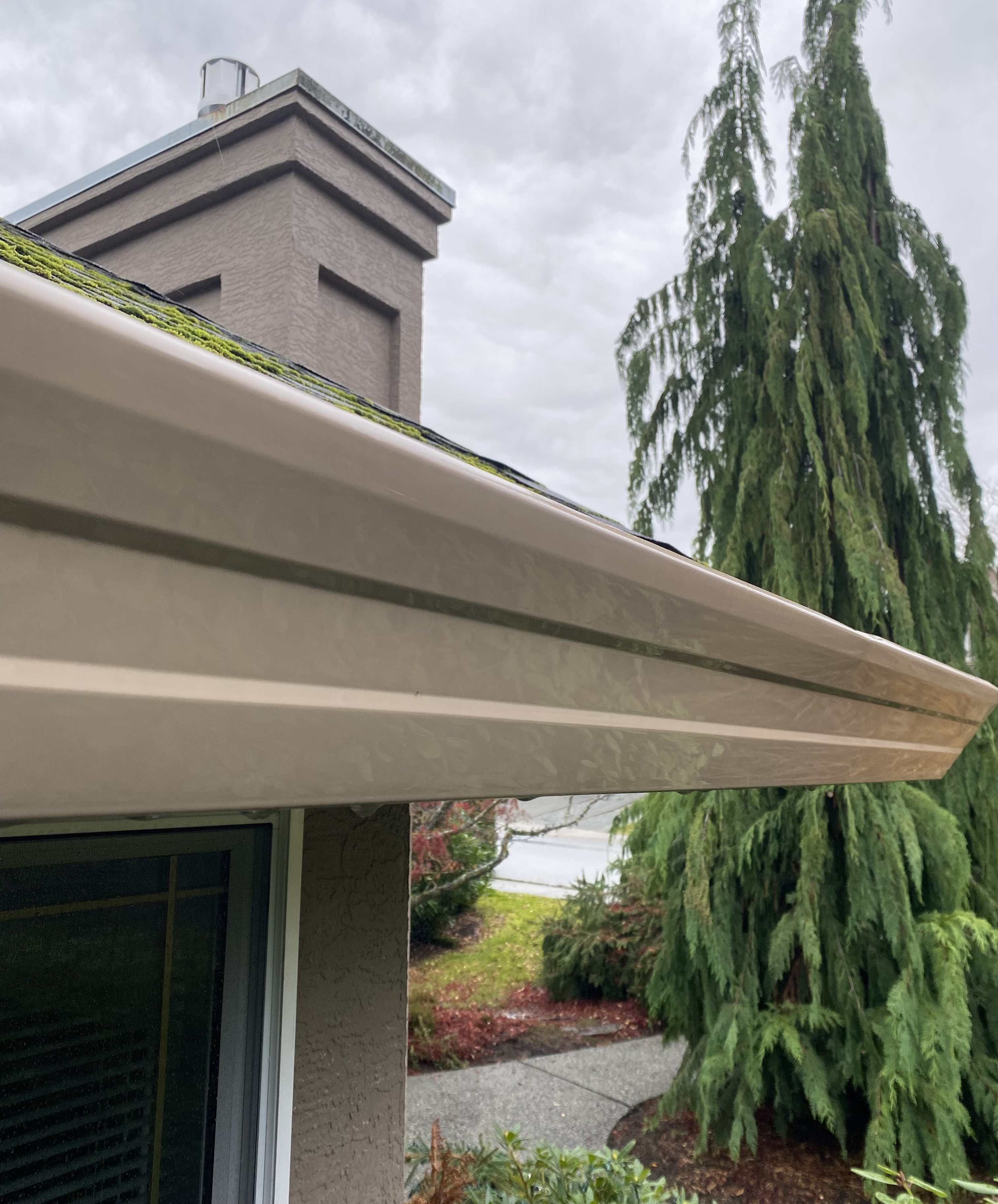 Gutter cleaning after photo 1