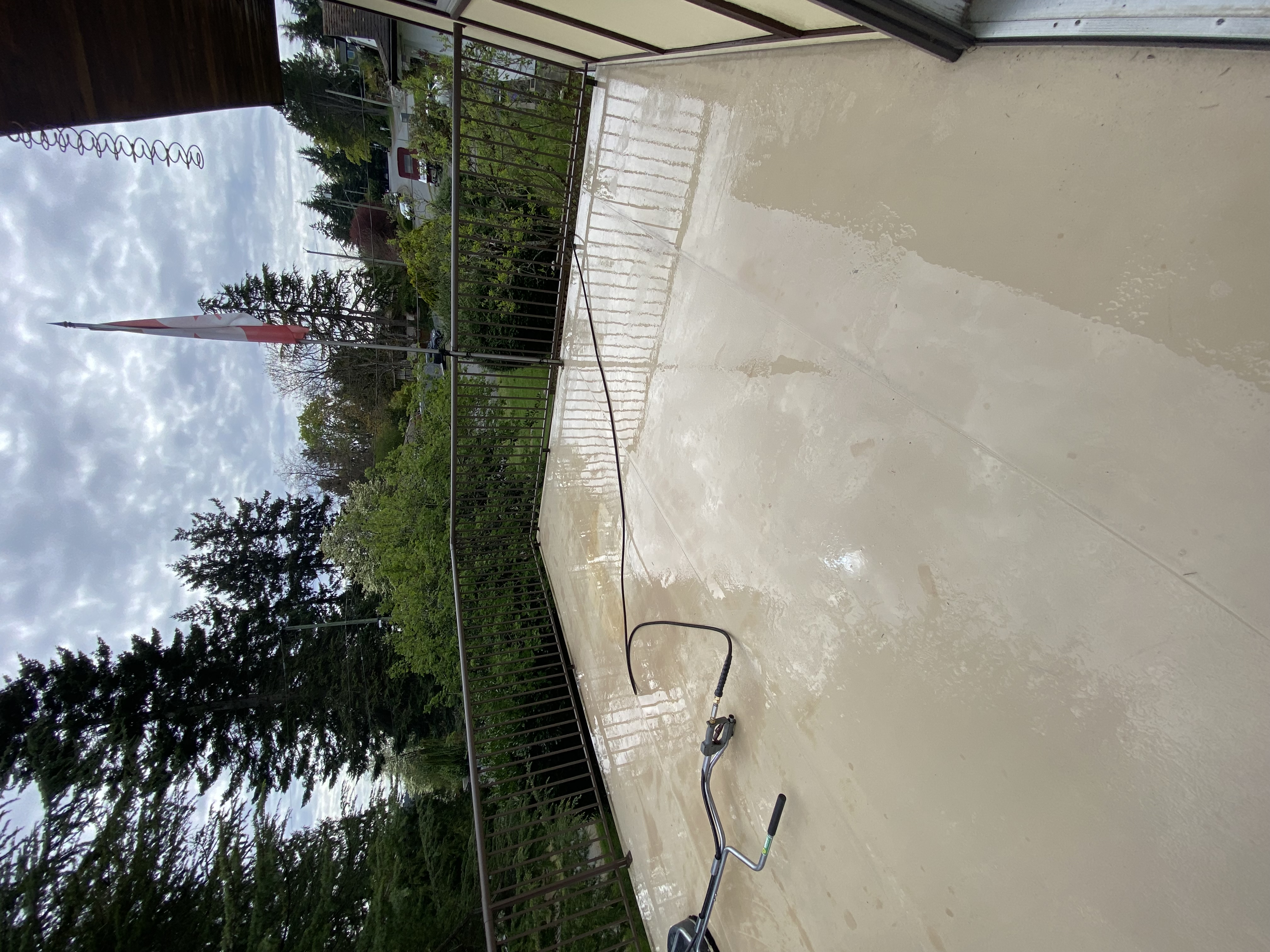 Pressure washing after photo 2
